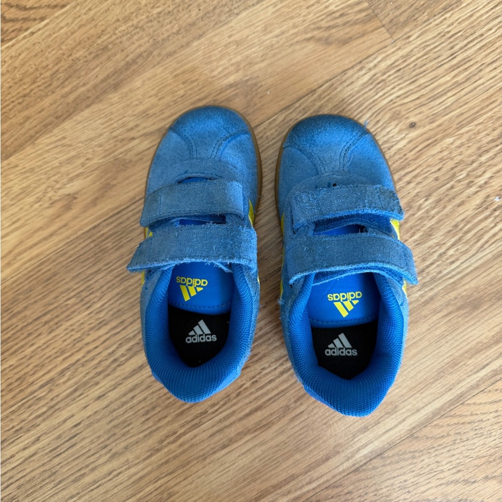 Adidas Kids Sneakers in Blue and Yellow